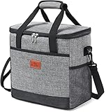 MCXKJ 15L Kühltasche, Picknicktasche Lunchtasche Mittagessen Tasche Thermotasche...