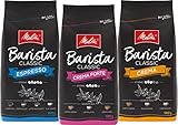 Melitta Barista Probierpaket, ganze Kaffeebohnen, unterschiedliche Röstgrade, 3kg