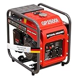 STAHLMANN Stromerzeuger Stromgenerator, GP 2500I – Notstromaggregat Benzin...