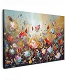 MuchoWow© Leinwände Groß 120x80 cm XXL Wall Decoration Bilder Schlafzimmer Deko...