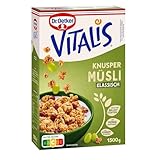 Dr. Oetker Vitalis Knuspermüsli klassisch: Großpackung knuspriges...