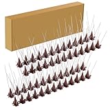 ZkateTrade Taubenabwehr Spikes Edelstahl & Kunststoff, 3.3 Meters Vogelabwehr...
