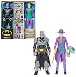 DC Batman Adventures Batman vs The Joker Action-Figuren Set, 30 cm - 2 voll...