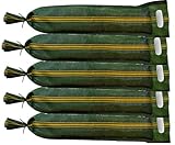 5x Brandengel® 1-Tragegriff Sandsack Silosandsack mit Zugband 25x100cm Sandsäcke für...