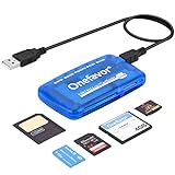 Onefavor SmartMedia Kartenleser schreiber, All-in-1-USB-Universal-Multi-Karten-Adapter,...