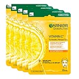 Garnier Feuchtigkeitsspendende Tuchmasken für sensible Haut, Mit Hyaluronsäure...