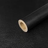 Hode Kunstleder Selbstklebend Schwarz 10x200cm, Leder Reparatur Selbstklebend für Sofa,...