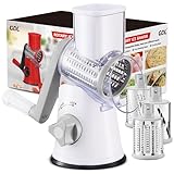 GDL Ice Crusher, Slushy Maker Maschine mit 3 Trommelmessern, Eiscrusher Manuell...