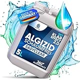 PoolLöwe® Algenvernichter Pool mit Klareffekt 2.0 und [360° Algenschutz] | Algizid für...