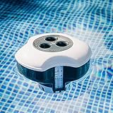 Carrie Box Großer Dosierschwimmer inkl. Thermometer, Chlordosierer, Einstellbar, 20 bis...