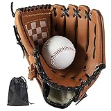LeapBeast Baseball Handschuhe, Softball Handschuhe mit 1 Ball, Baseball Training...