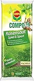COMPO Rasensaat Spiel und Sport, Universelle Rasenmischung mit Rasensamen / Grassamen, 8...