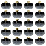 XUKZIMA 20 Pcs Billard Queue Spitzen für Snooker und Pool Queues Schraubleder...
