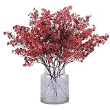 N&T NIETING Künstliche Blumen, 12 Stück Schleierkraut Künstlich Gypsophila Blumen für...