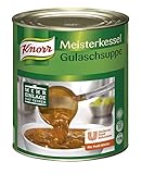 Knorr Meisterkessel Gulaschsuppe (servierfertig, authentischer Geschmack) 1er...