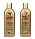 2x WOLL SHAMPOO 2x1L mit LANOLIN gold Waschmittel Wollschampoo Reinigungsmittel...