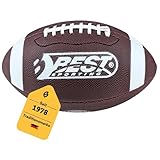 BEST SPORTING American Football Größe 9 - Robuster Football für Erwachsene &...