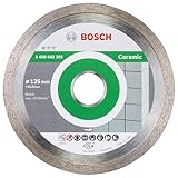 Bosch 1x Diamanttrennscheibe Standard for Ceramic (für Stein, Keramik, Fliesen, Marmor,...