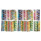 LIUASMUE Packung Mit 48 Snap Armbändern „Celebrate Easter“ Farbenfrohen Snap Bändern...