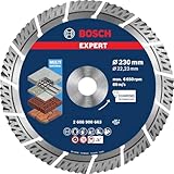 Bosch 1x EXPERT MultiMaterial Diamanttrennscheiben (für Beton, Stahlbeton, Ø...