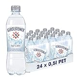 Gerolsteiner Sprudelwasser in Einwegflasche, 24 x 500 ml