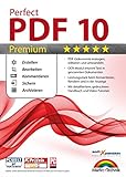 Perfect PDF 10 PREMIUM inkl. OCR Modul PDFs Erstellen, Bearbeiten, Umwandeln, Sichern,...
