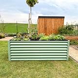 UNIGARDIA Hochbeet aus Metall 180x90x60 cm - Hochbeet-Kit für Gemüse und Kräuter -...