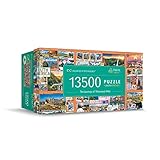 Trefl 81025 13500 Teile, Großes Puzzle, Dickste Pappe, Bio, Collage,...