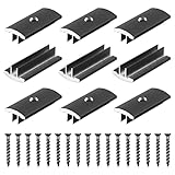 100Stk Aluminiumlegierung Terrassenclips Befestigungs Clips Versteckt Abstandshalter Clips...