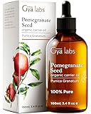 Gya Labs Bio-Granatapfelsamenöl für Haut, Gesicht und Körper - 100% Reines...