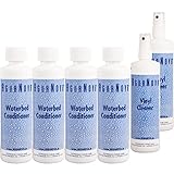 4x250ml AguaNova Wasserbett KONDITIONIERER 2x Vinylreiniger