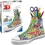 Ravensburger 3D Puzzle 12535 - Sneaker Graffiti - Praktischer Stiftehalter -...
