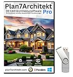 Plan7Architekt Pro 5 - Professionelle 3D CAD Architektur & Hausplaner Software,...