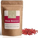 JKR Spices® 250g Rosa Pfeffer ganz - rosa Beeren Pfeffer - rote Schinus Pfefferkörner |...