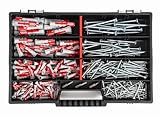 Gramsch Befestigungssortiment Fischer DuoPower Dübel + Torx Schrauben + Bits...
