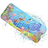 JOPHEK Kinder Badewannenmatte rutschfest badewanne, Antirutschmatte Duschmatte 100 x 40...