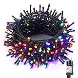NEXVIN LED Lichterkette Weihnachtsbeleuchtung, 25M 200 LED Lichterkette Weihnachtsbaum...