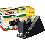 tesa Easy Cut Economy Klebebandabroller mit ecoLogo für Tische/Ökologischer...