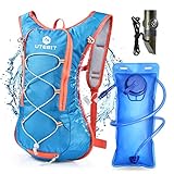 UTEBIT Kinder Trinkrucksack mit 1,5L Trinkblase, Laufrucksack kommt mit Pfeife,...