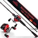 Paradox Fishing PX Hyper Baitcast Combo 2,10m I 15-40g I mit Hyper Cast Baitcast Rolle I...