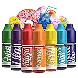 Belissia Lebensmittelfarbe Set Ostern 7x10ml Farbstoff hoch konzentriert, Made in DE...