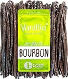 15 Bourbon Vanilleschoten - Große Gewächs aus Madagaskar 2022 - Große Vanilleschoten...