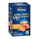 Meßmer PLUS Tee | Mango-Orange + B-Vitamine | 20 Teebeutel | Glutenfrei |...