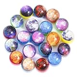 LIHAO 20 Stück Flummi Planeten 30mm Flummies für Kinder Flummis Springball als Mädchen...
