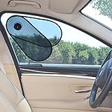 WANPOOL Autofenster Sonnenstrahlenblocker, Reduziert Blendung von dem Seiten und...