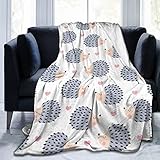 ROTACO 3D Druck Süßer Igel Kuscheldecke Flauschig Tier Decke 100x130 cm Weich & Warme...