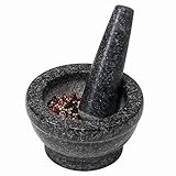 Mörser Granit 16cm mit Schlegel Granit