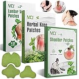 36pcs Schmerzlinderung Patch, Wermut Kniepflaster, Wärmepflaster Nacken, Lumbal...