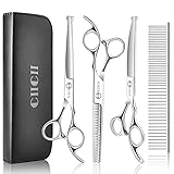 Hundeschere, CIICII Profi 6,5 Zoll Fellschere Hunde Set (Katzen Hundepflege Effilierschere...