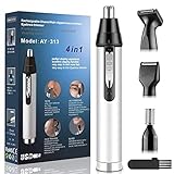 Marzha 4-in-1 USB Wiederaufladbare Elektrisch Nase und Ohr Haar Trimmer für...